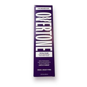 OVertone Hair Care Semi-Permanent‎ Color Depositing Mask Royal Plum 4.5 oz